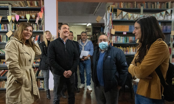 Andrés Watson y Florencia Saintout proyectaron acciones para fortalecer la cultura varelense